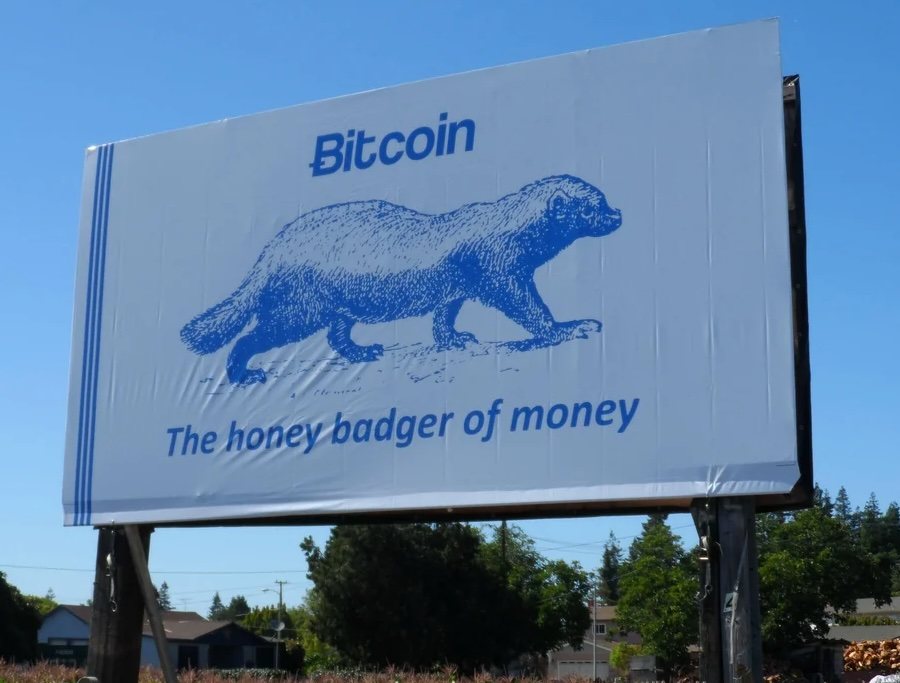 Bitcoin — Honey Badger of Money